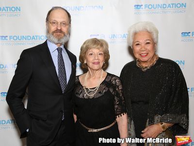 David Hyde Pierce, Victoria Traube and Joy Abbott  Photo
