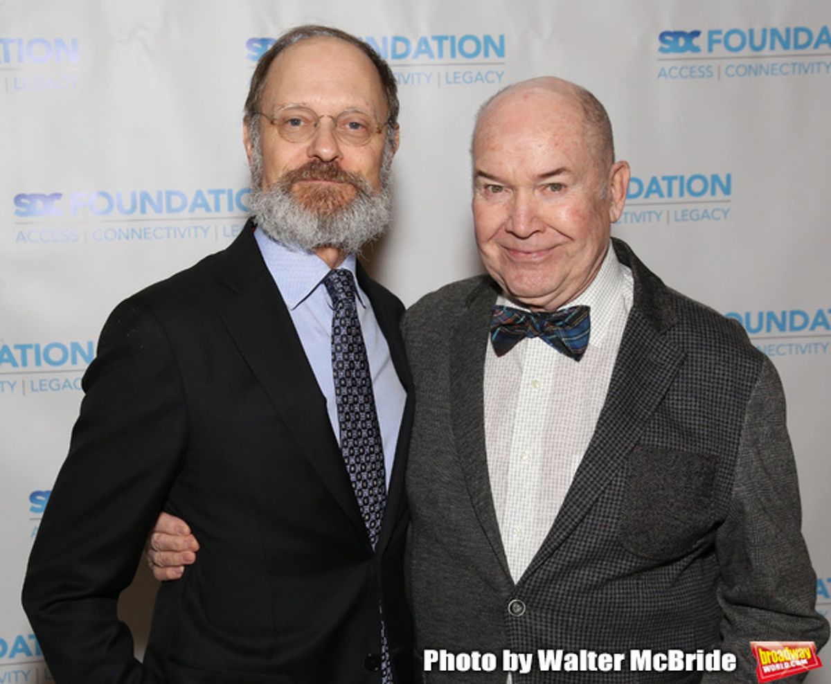 David Hyde Pierce and Jack Oâ€™Brien during The 'Mr. Abbott' Award 2019 at The Metropolitan Club on 3/25/2019 in New York City. at 