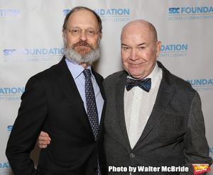 David Hyde Pierce and Jack Oâ€™Brien during The "Mr. Abbott" Award 2019 at The M Photo