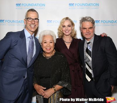 Jerry Mitchell, Joy Abbott, Angie Schworer and Troy Britton Johnson Photo
