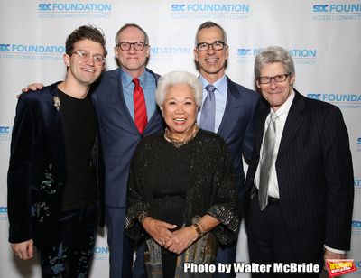 Sam Pinkleton, Mark Brokaw, Joy Abbott, Jerry Mitchell and Ted Chapin Photo