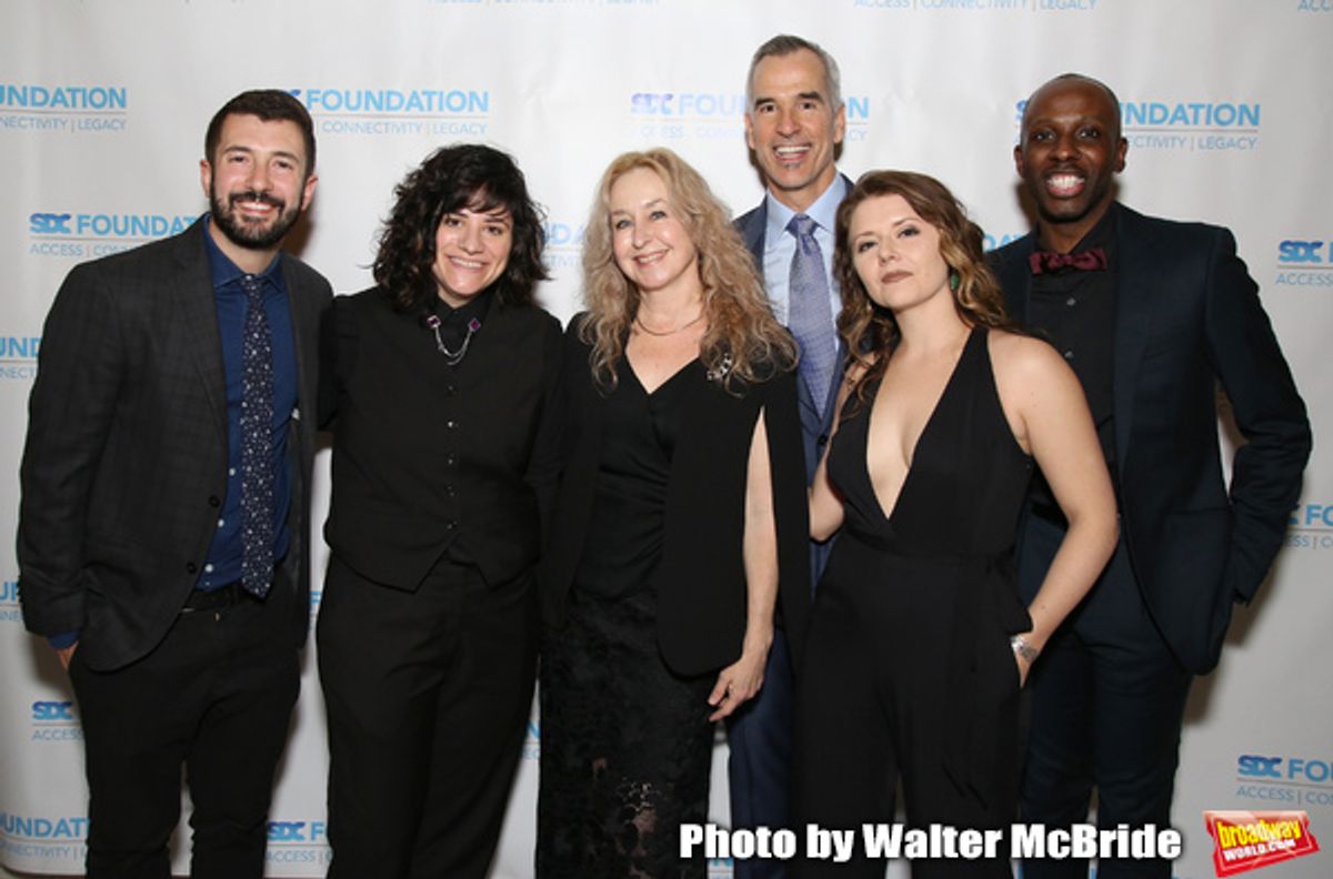 Al Blackstone, Jenn Rose, Kitty McNammee, Jerry Mitchell, Katie Spelman and Raja Kelly at 