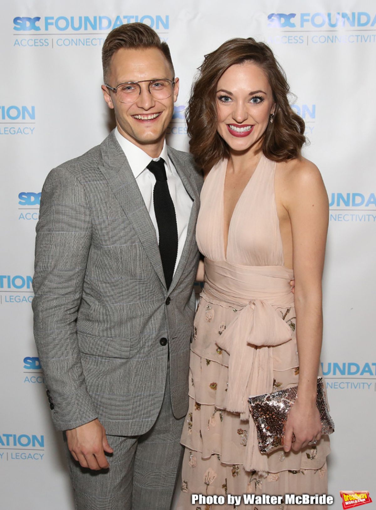 Nathan Johnson and Laura Osnes at 