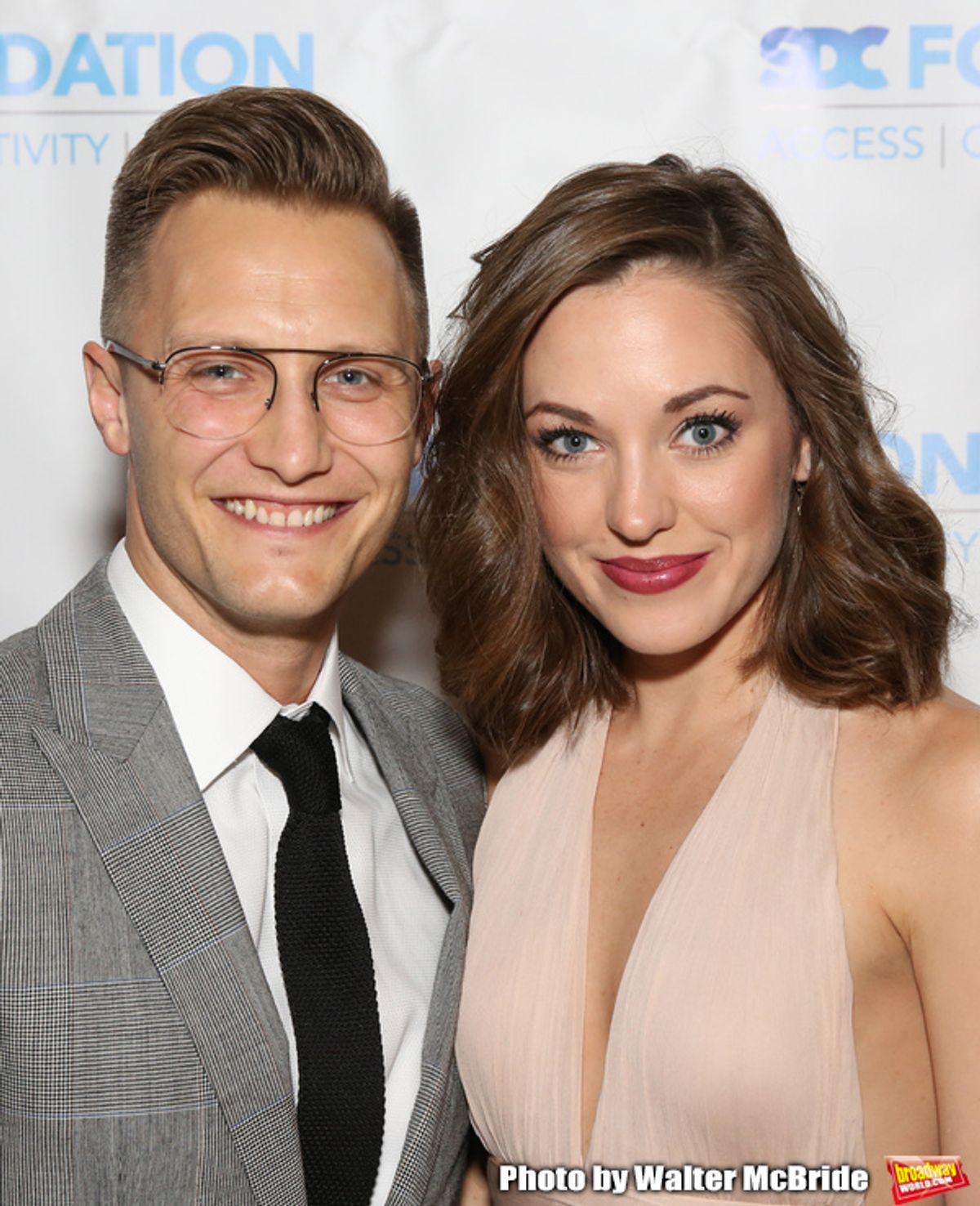 Nathan Johnson and Laura Osnes  at 