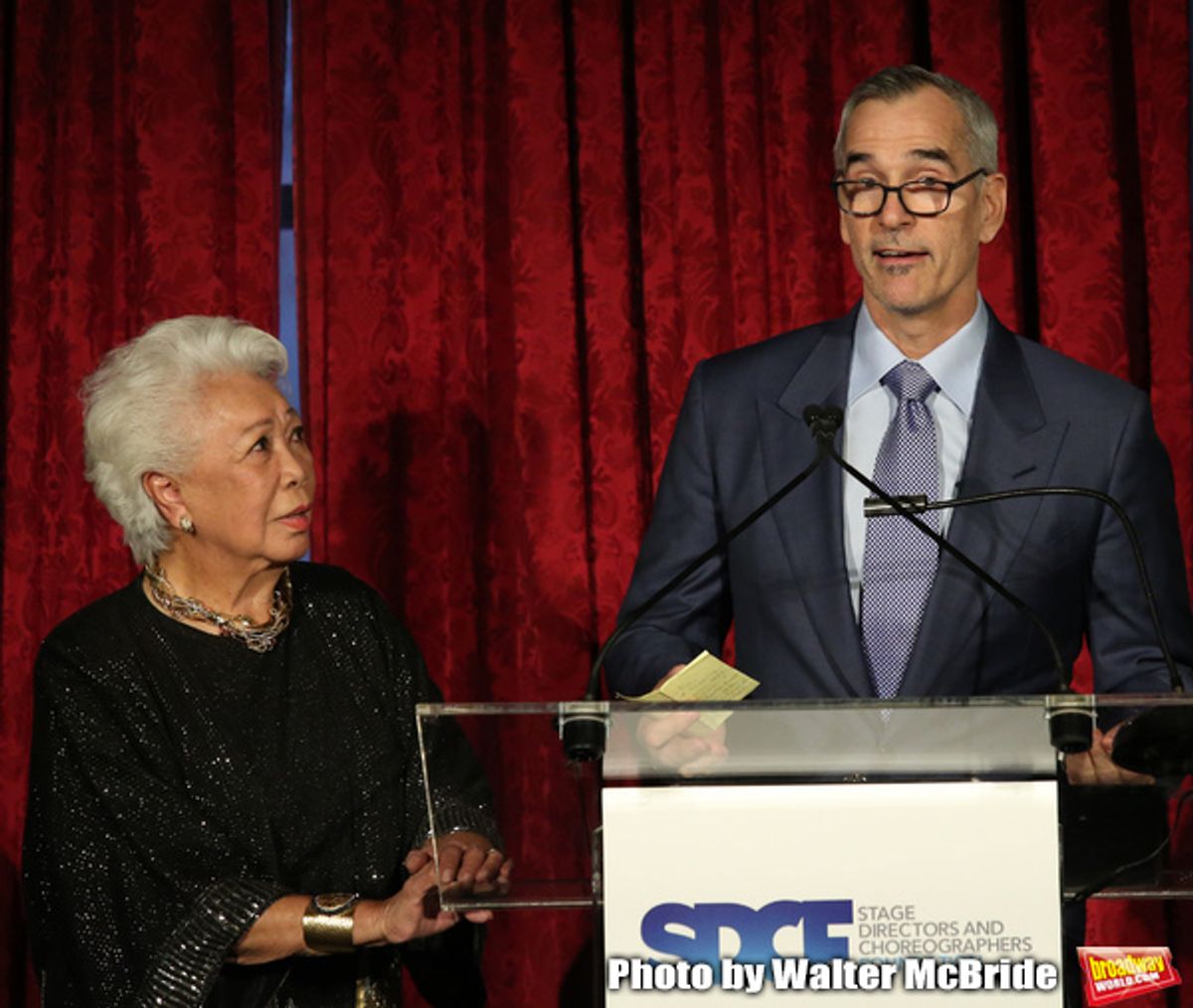 Joy Abbott and Jerry Mitchell at 