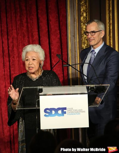 Joy Abbott and Jerry Mitchell  Photo