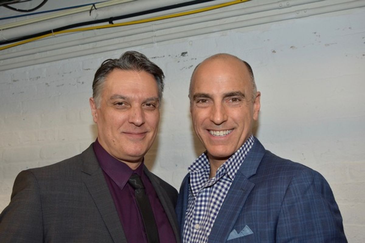 Robert Cuccioli and William Michals at 
