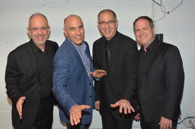 William Michals and the band-Ross Patterson (Musical Director and Piano0, Tom Hubbard Photo