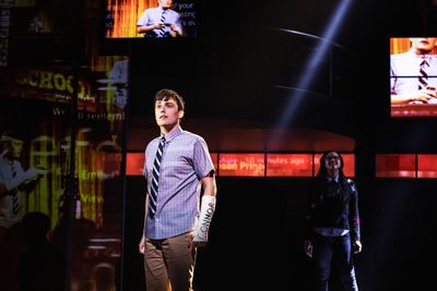 Robert Markus and Shakura Dickson in DEAR EVAN HANSEN Photo