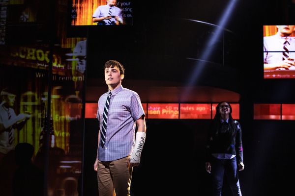 Robert Markus and Shakura Dickson in DEAR EVAN HANSEN Photo