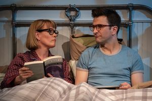 Everyman Theatre, Baltimore MD DINNER WITH FRIENDS Beth Hylton*, M. Scott McLean Photo Credit: Teresa Castracane *indicates Everyman Resident Company Member @ BroadwayWorld Everyman Theatre, Baltimore MD DINNER WITH FRIENDS Beth Hylton*, M. Scott McLea Photo