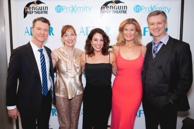 The cast of AFTER: Bill Phillips, Denise Cormier, Jolie Curtsinger, Mia Matthews, and Photo