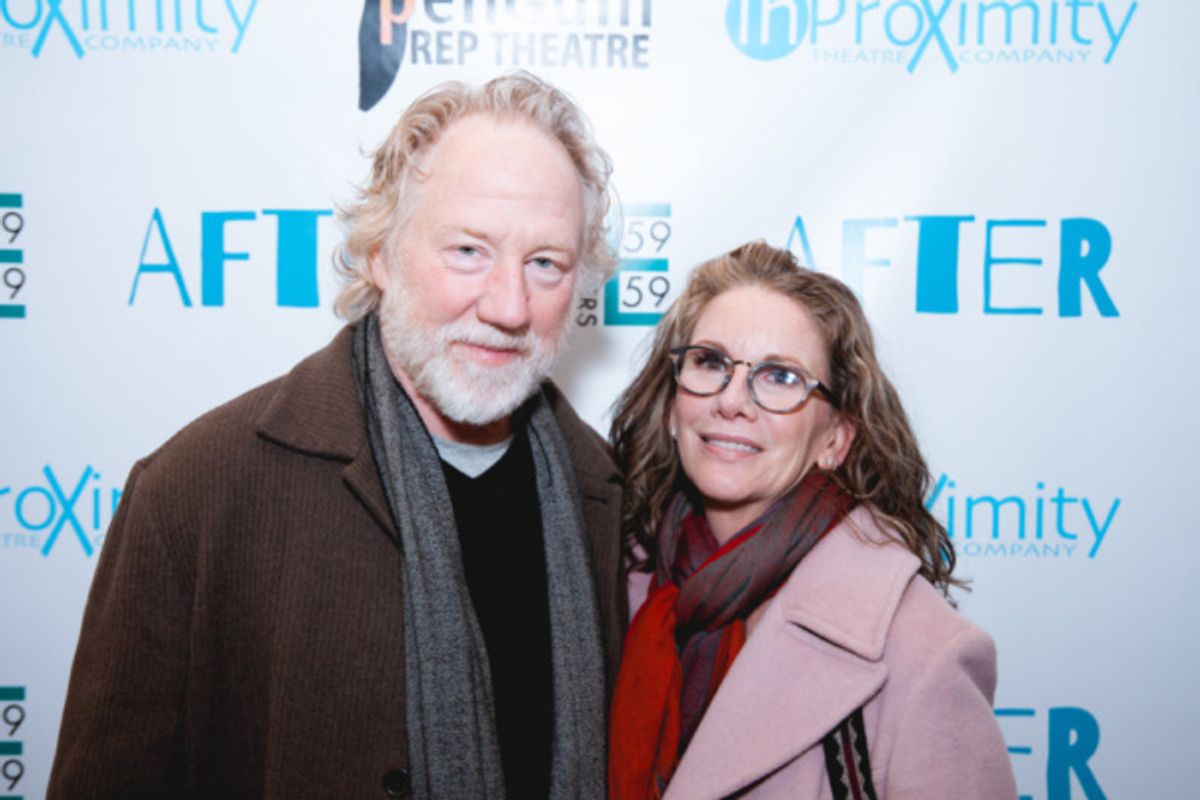 Timothy Busfield and Melissa Gilbert. Photo credit: NMX Photo at 
