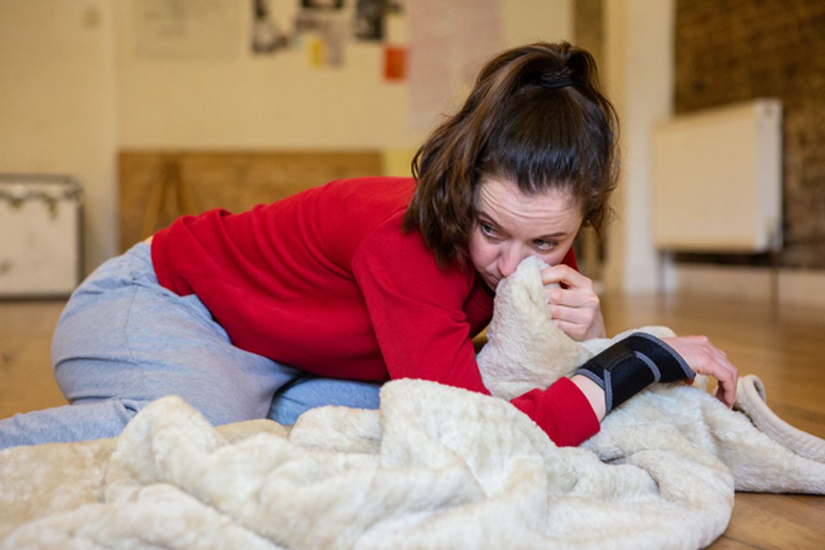 Amy McAllister at First Look At THE NOISES In Rehearsal