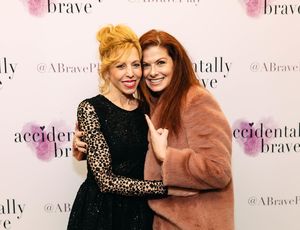 Maddie Corman & Debra Messing Photo