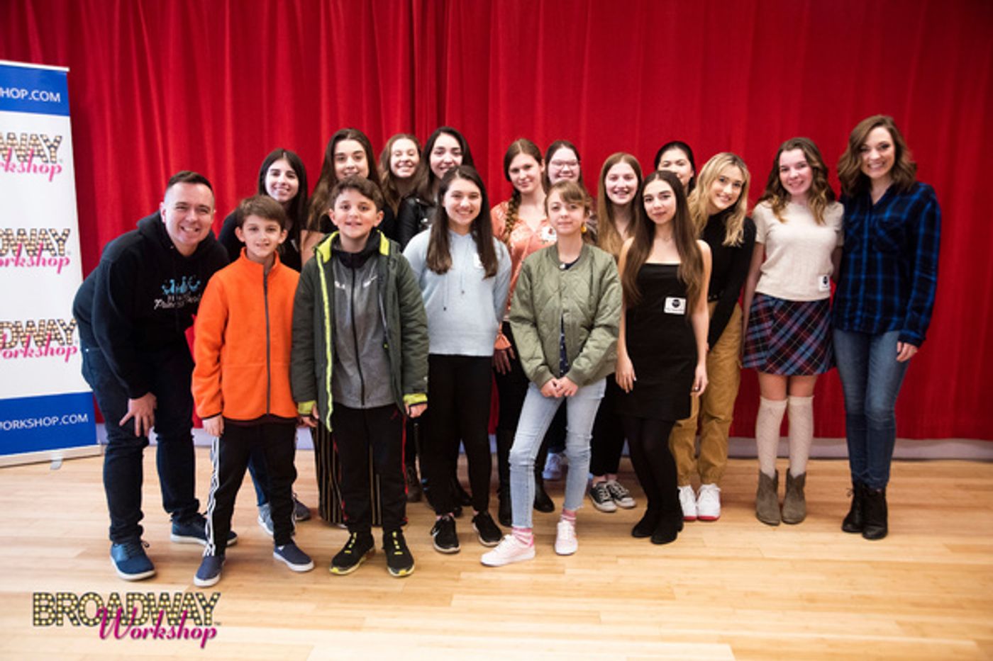 Photo Flash: Laura Osnes Visits Broadway Workshop For A Master Class  Image