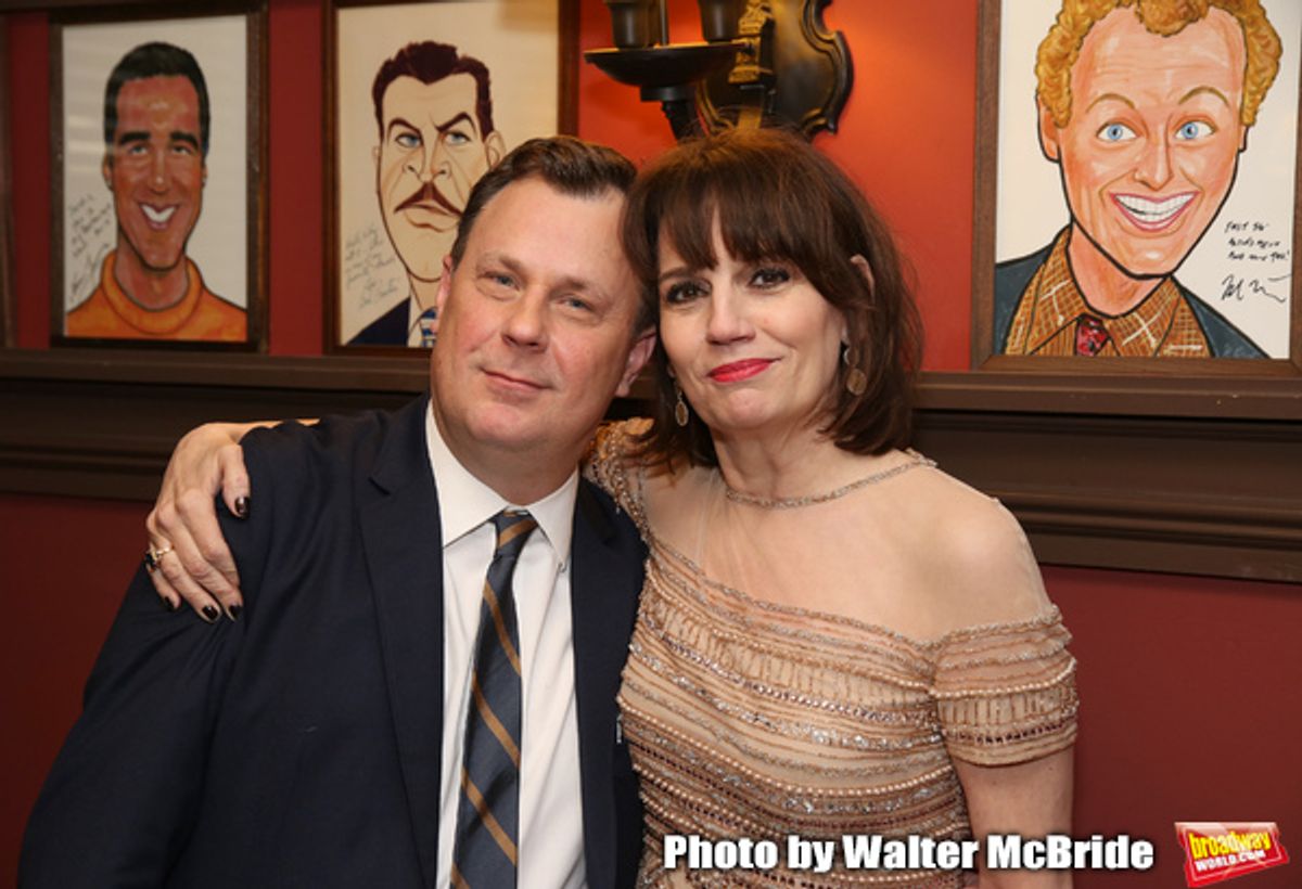 Brooks Ashmanskas and Beth Leavel  at 