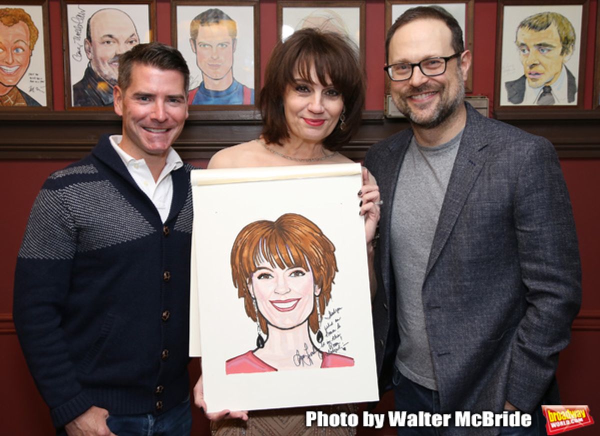 Chad Beguelin, Beth Leavel and Matthew Sklar  at 