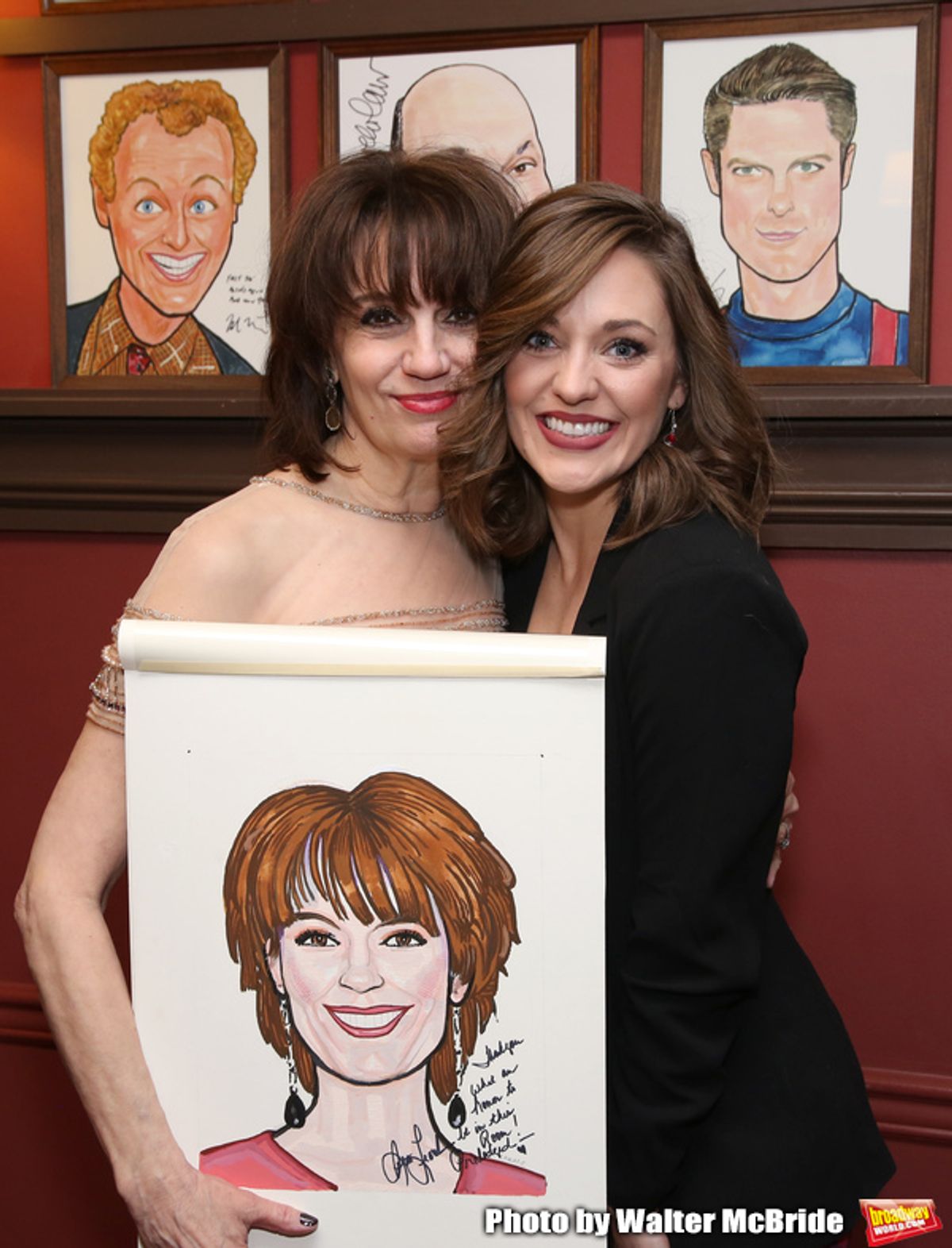 Beth Leavel and Laura Osnes at 