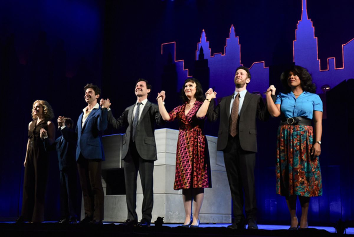 Thatcher Jacobs, Audrey Cardwell, Nick Adams, Max von Essen, Eden Espinosa, Spencer Liff, Nick Blaemire and Bryonha Marie Parham at 