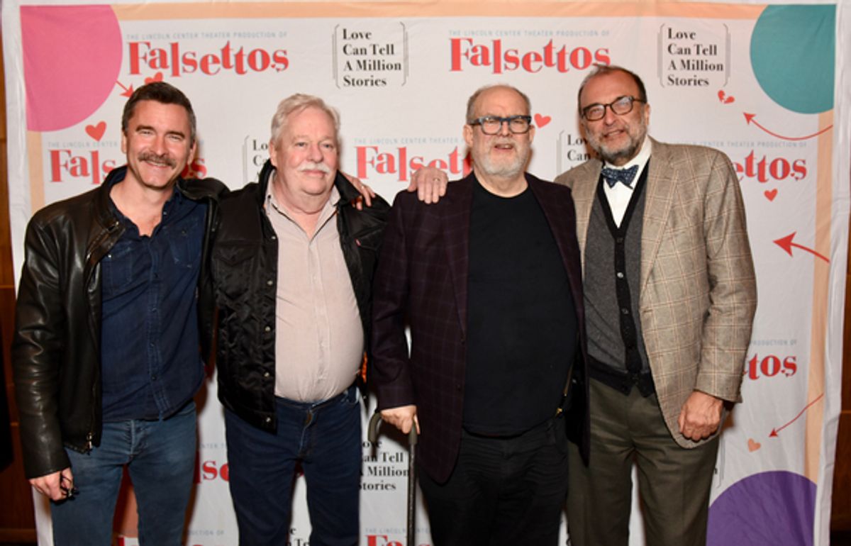Christopher Turner, Armistead Maupin, William Finn and Arthur Salvadore at 