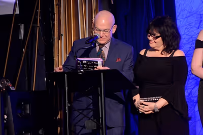 Bill Zeffiro and Lina Koutrakos Photo