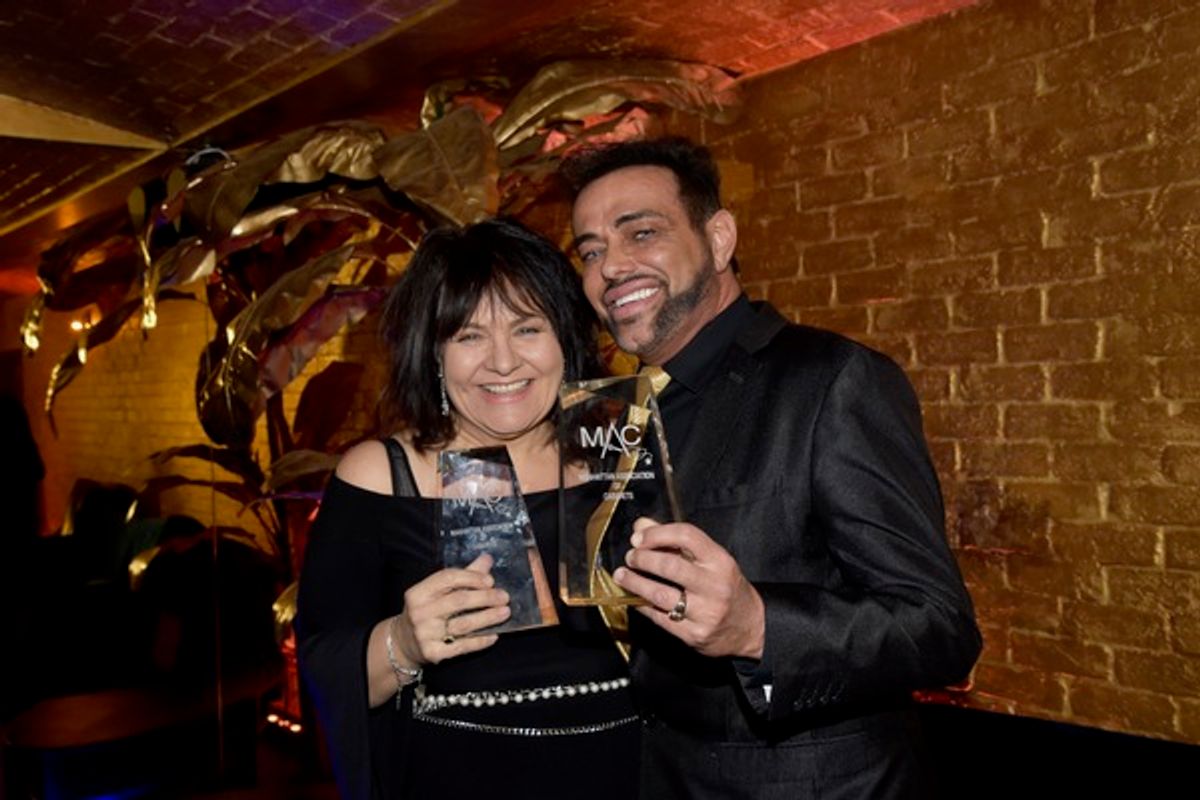 Lina Koutrkos and Marcus Simeone at 