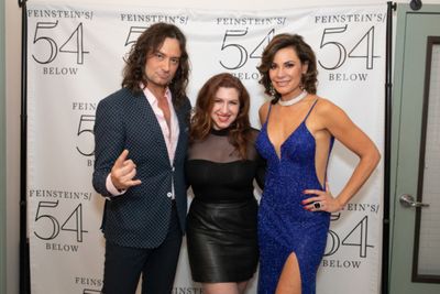 Constantine Maroulis, Lydia Liebman and Luann de Lesseps at 54 Below on March 16th, 2 Photo