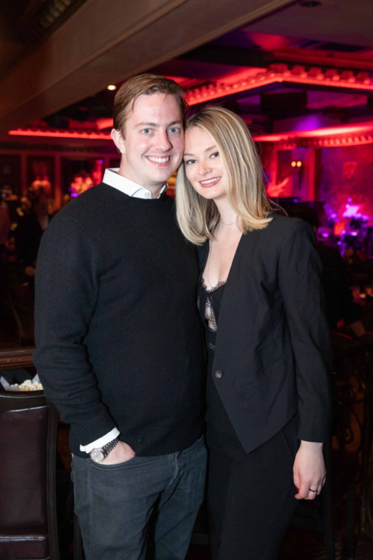 Aaron Brandon and Taylor Nederlander at 54 Below on March 16th, 2019 at 
