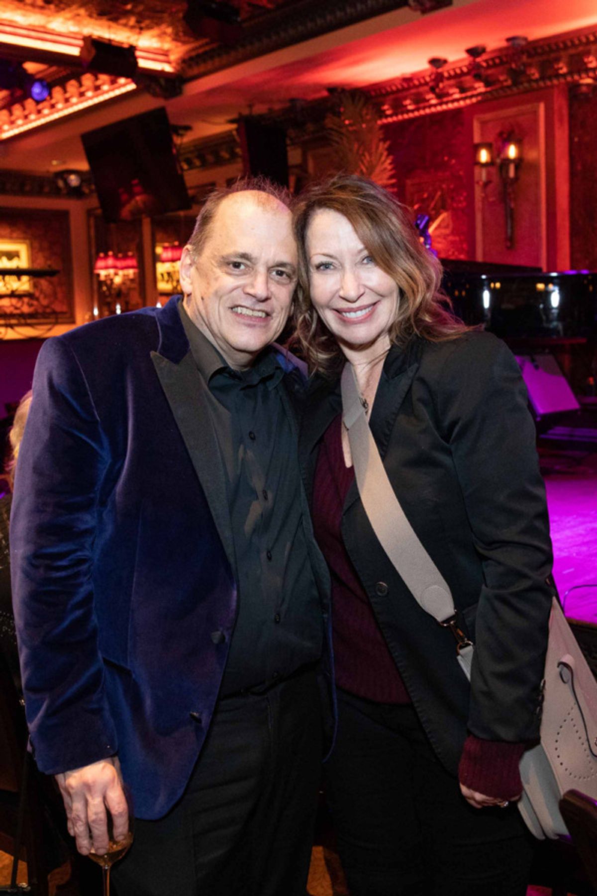 John Minnock and Deborah Lippman at 54 Below on March 16th, 2019 at 