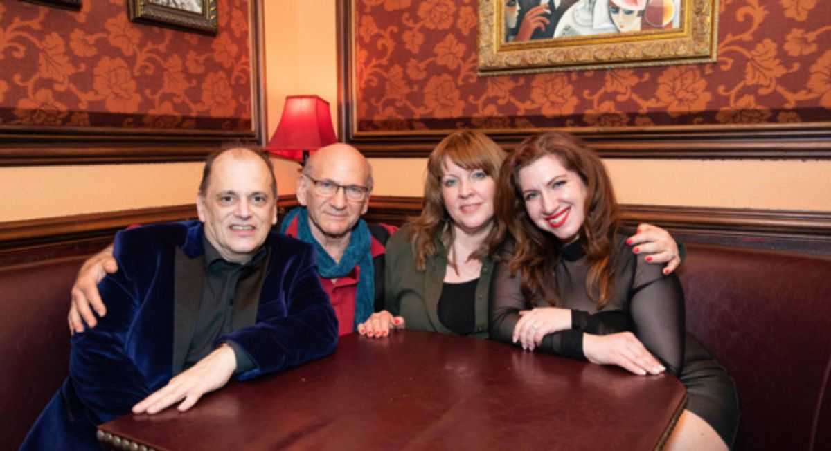 John Minnock, Dave Liebman, Caris Liebman and Lydia Liebman at 54 Below on March 16th, 2019 at 