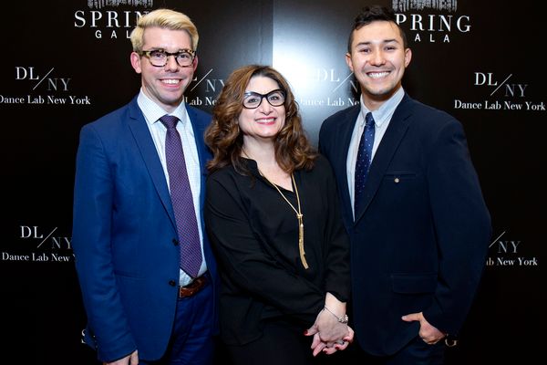 Knox Martin, Denise Roberts Hurlin, Adam Rei Siegel Photo