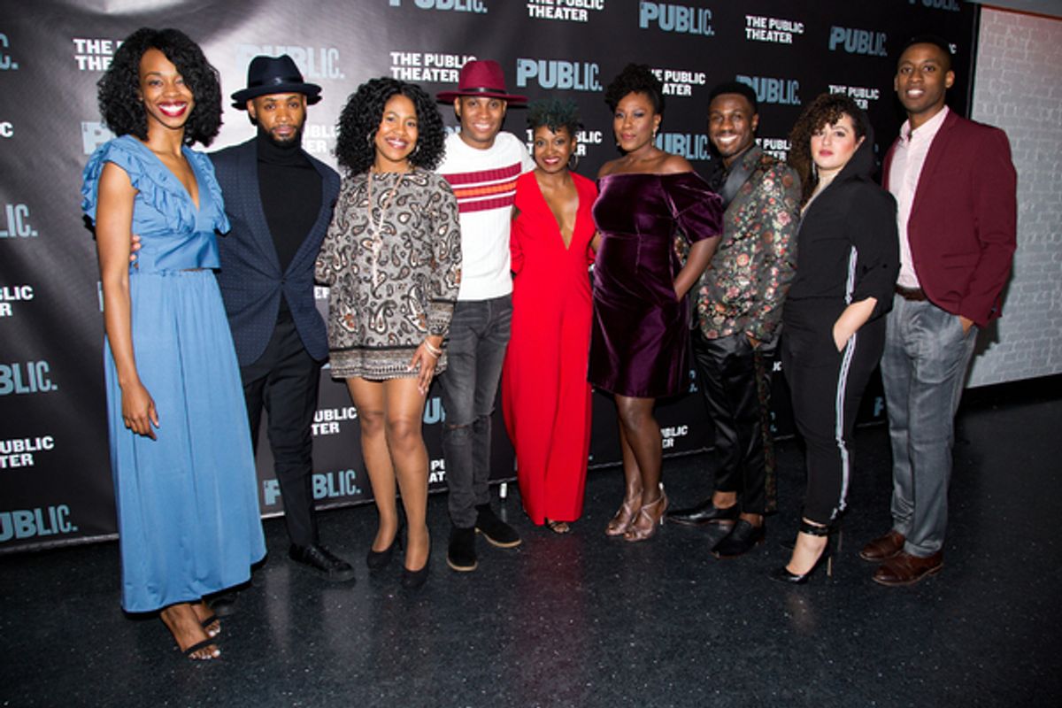 Fedna Jacquet, Stevie Walker-Webb, Jennean Farmer, Jordan E. Cooper, Ebony Marshall-Oliver, Crystal Lucas-Perry, Marchant Davis, Simone Recasner, Hermon Whaley, Jr. at 