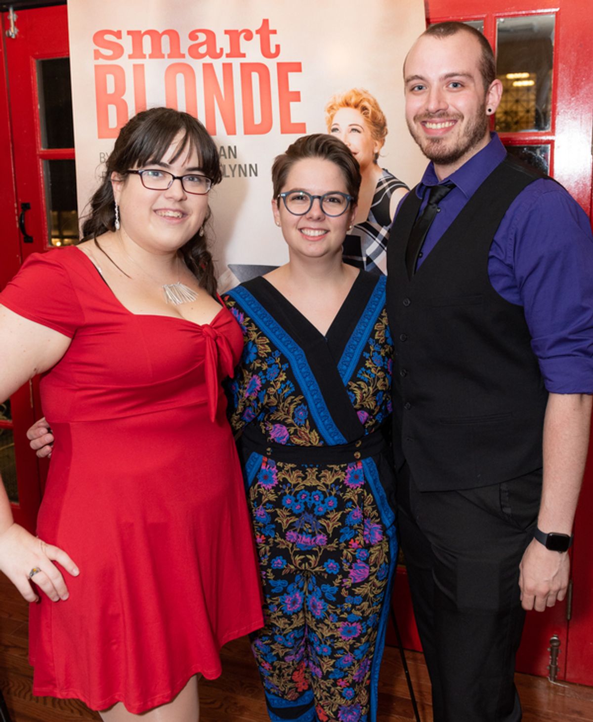 Jaclyn Lusardi, Stephanie Clark, Tyler Danhaus at 