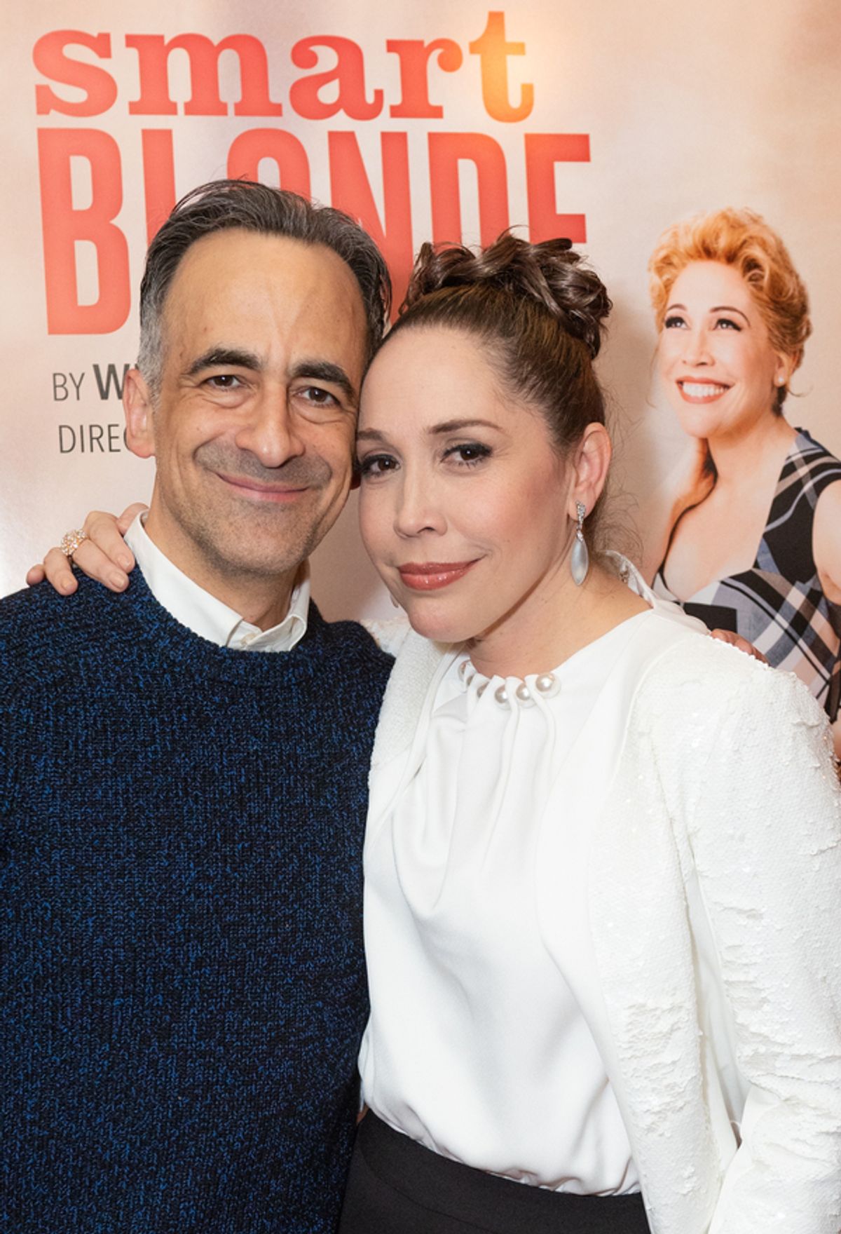 David Pittu, Andrea Burns at 