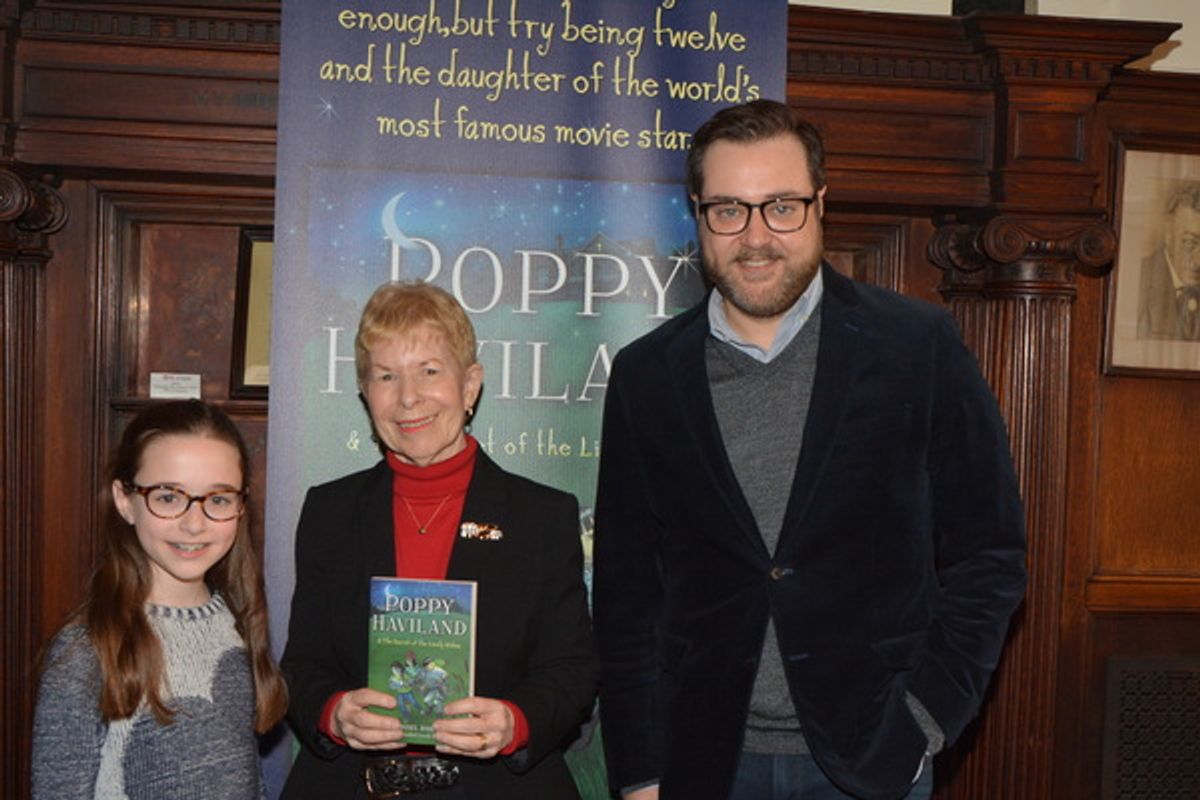 Annabel Lively Barra, Brenda Gelles and Michael Barra at 