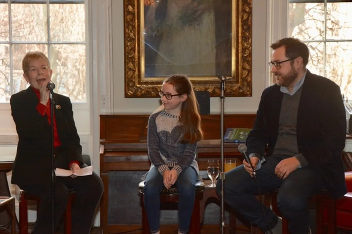 Brenda Gelles, Annabel Lively Barra and Michael Barra at 