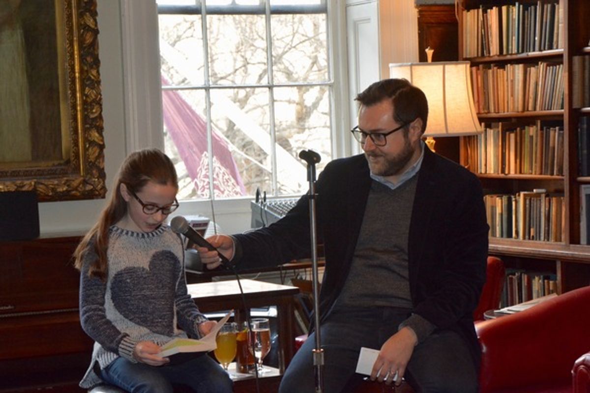 Annabel Lively Barra and Michael Barra at 