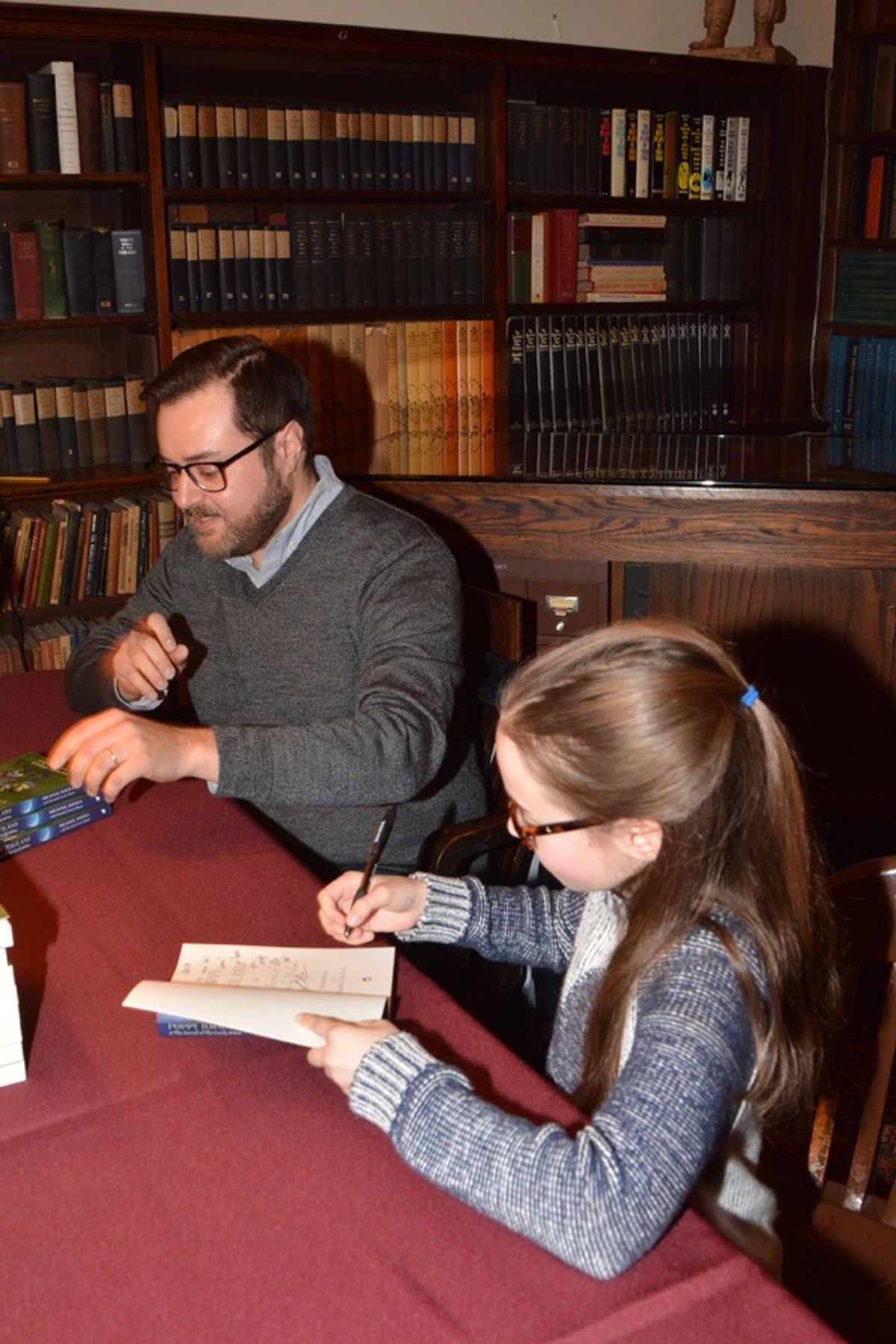 Michael Barra and Annabel Lively Barra at 