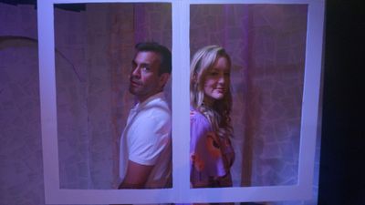 Brayden Hade as Jamie, Renee Wylder as Cathy Photo