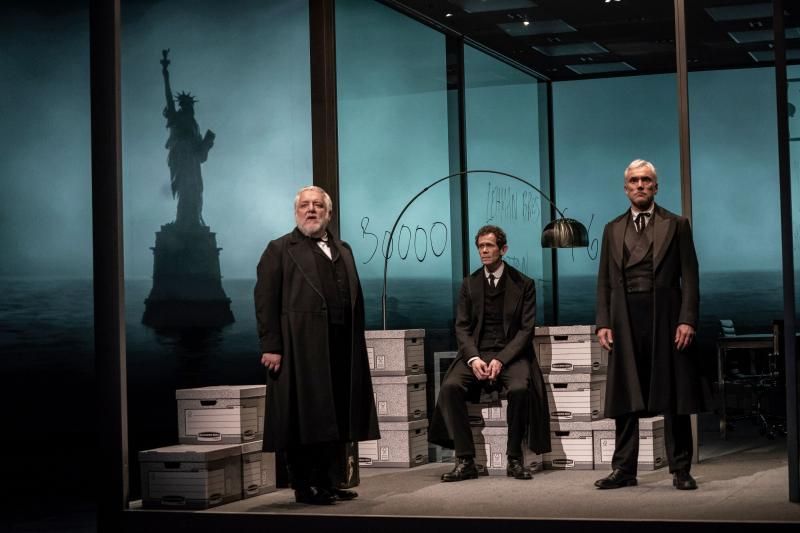 Review: American Dreams Twist Into Capitalist Nightmares in Stefano Massini's Captivating THE LEHMAN TRILOGY  Image
