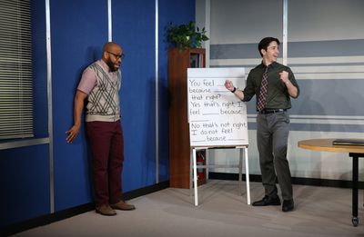 Ugo Chukwu, Justin Long Photo