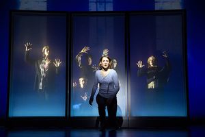 Sophie Hearn as Alice Carter with the cast of Life After Photo