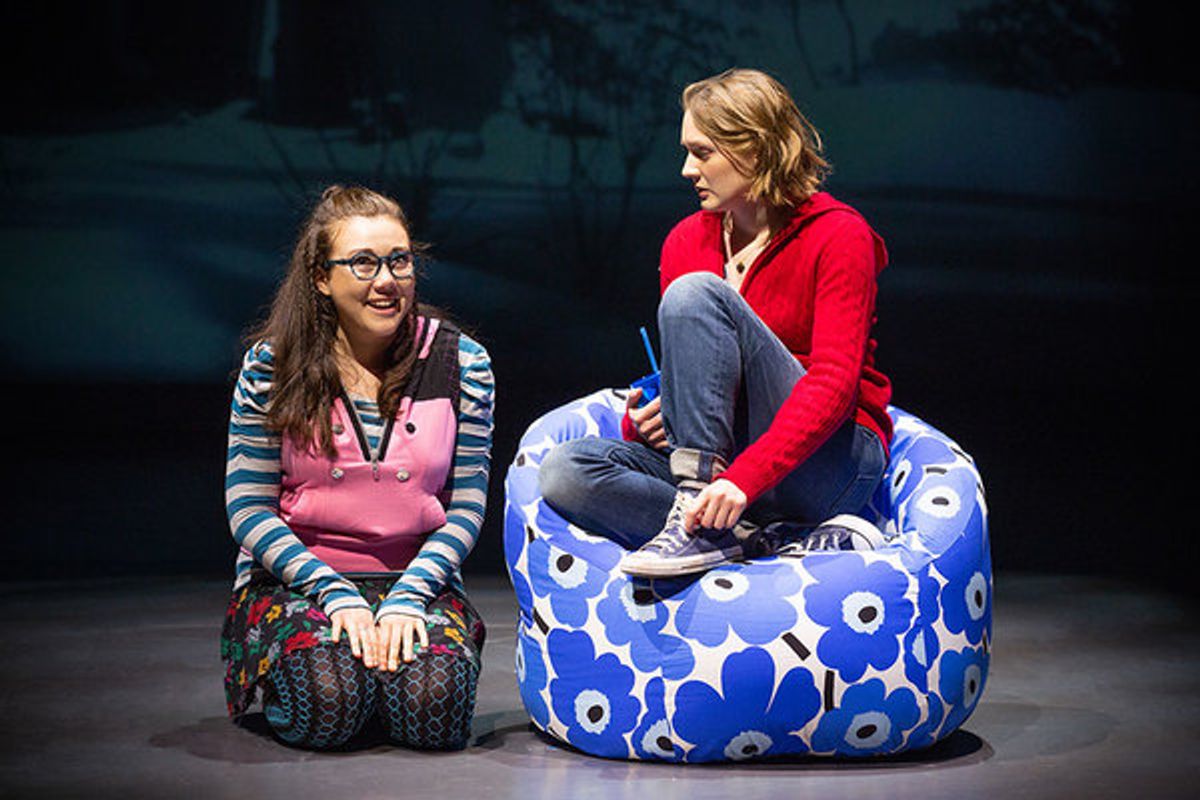  Livvy Marcus as Hannah and Sophie Hearn as Alice Carter at 