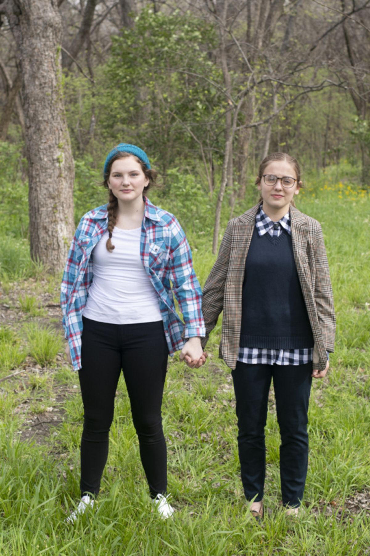 Alexa Stratton and Jordan Battey in The Time Machine, Photograph by Jason Johnson-Spinos at 