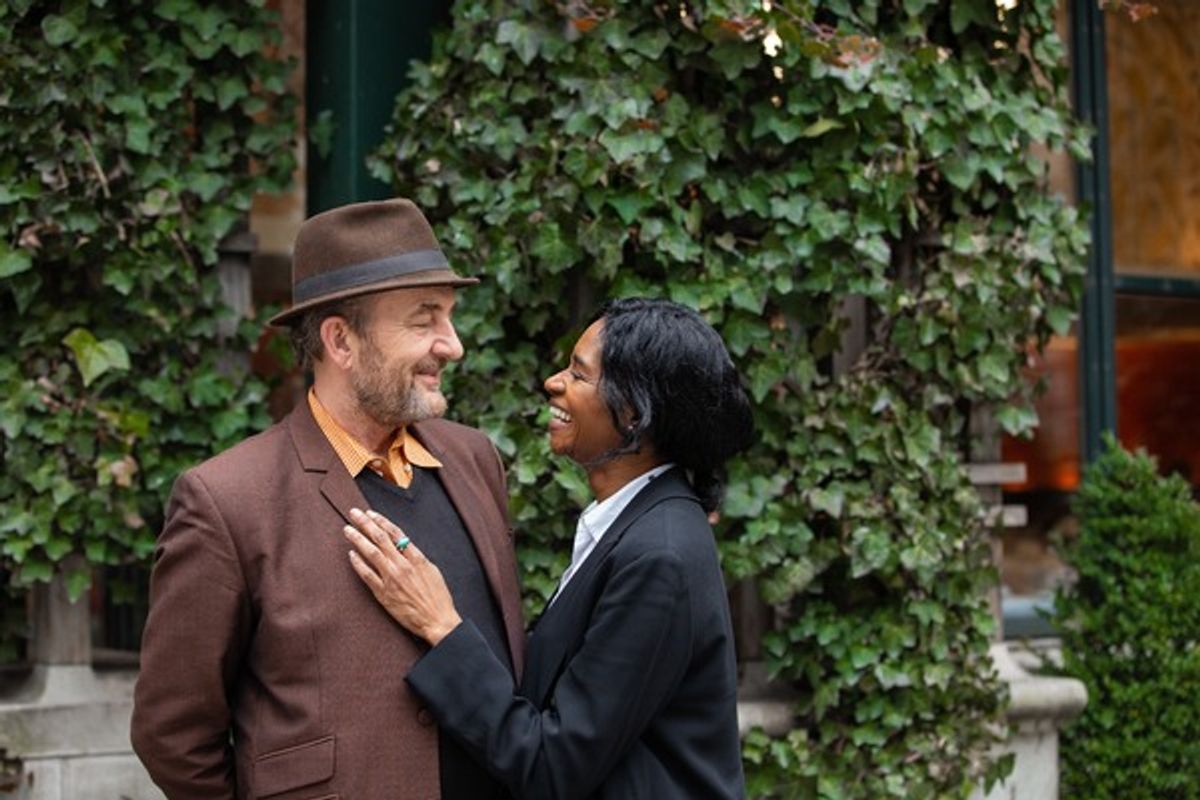 Ralph Brown and Jenny Jules at 