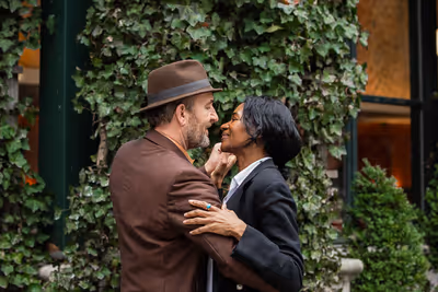 Ralph Brown and Jenny Jules Photo