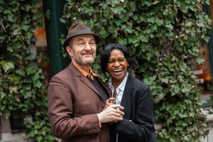 Ralph Brown and Jenny Jules @ BroadwayWorld Ralph Brown and Jenny Jules Photo