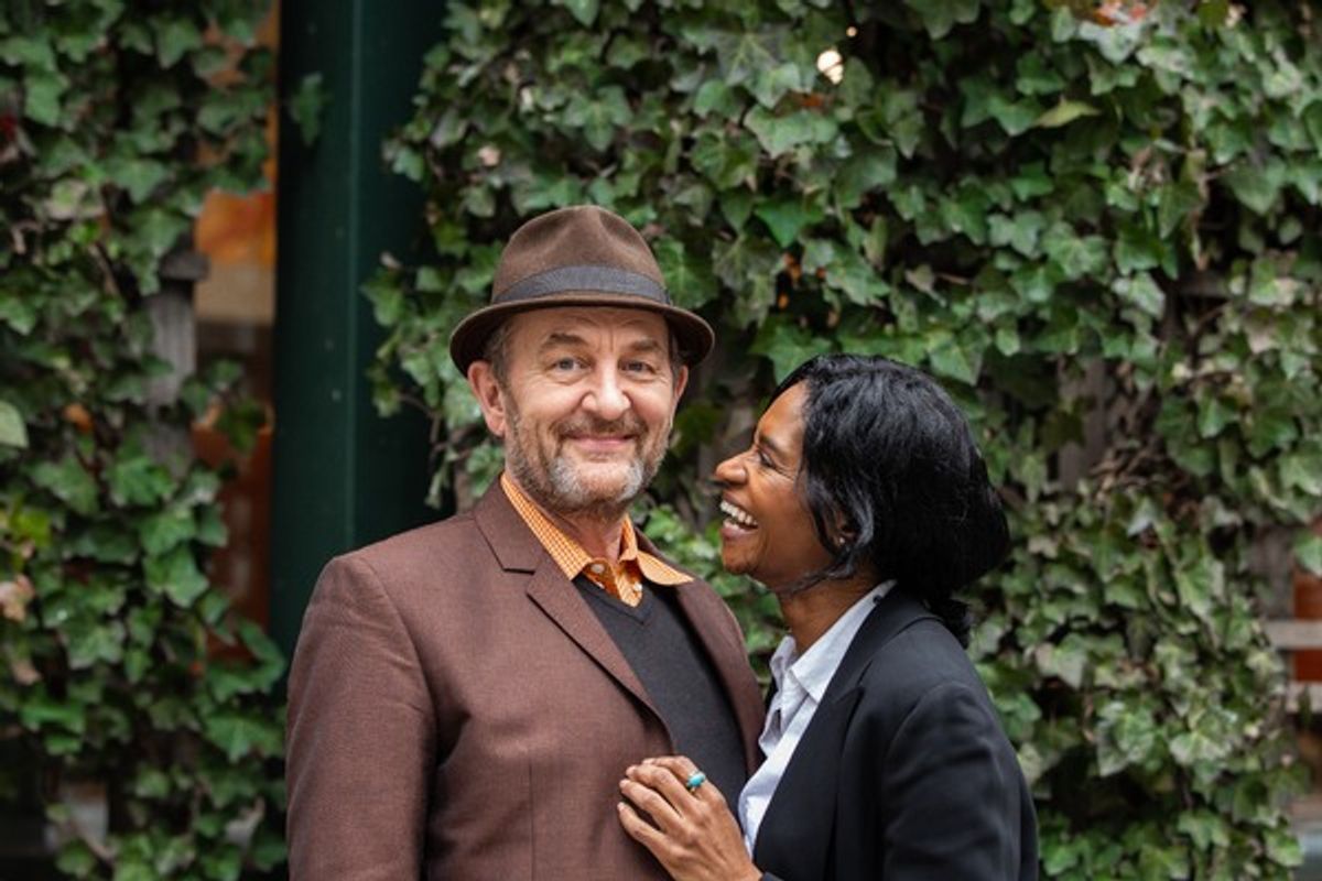 Ralph Brown and Jenny Jules at 