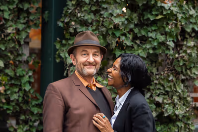 Ralph Brown and Jenny Jules Photo